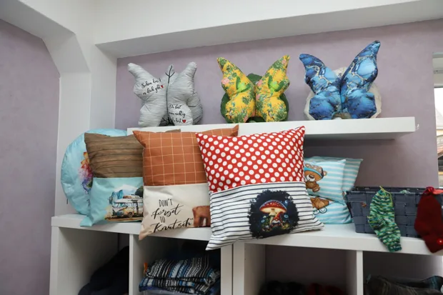 Handgefertigte Kissen und textile Wohnideen